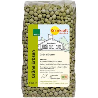 Erbsen, grün Bioland