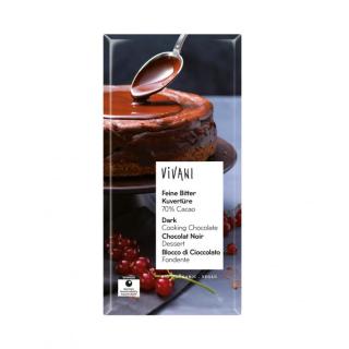 Bitter Kuvertüre Tafelformat